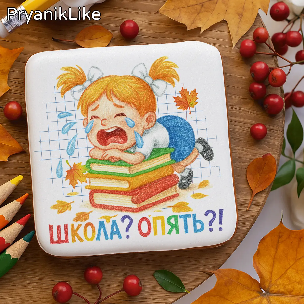 (2025) Рисунок цветными карандашами